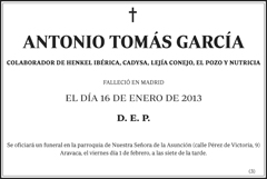 Antonio Tomás García